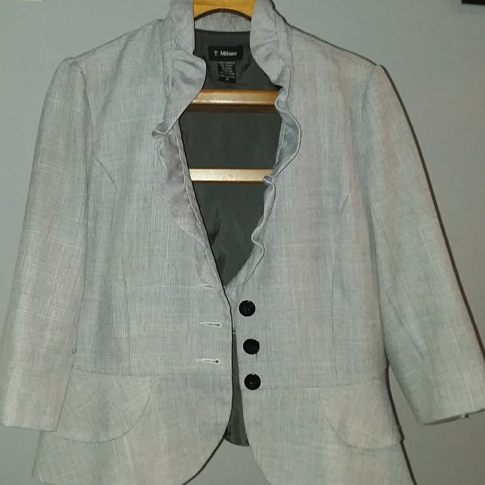 Lightweight Glen Check  Blazer